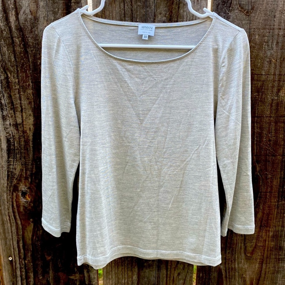 Giorgio Armani silk top